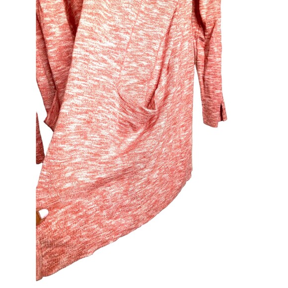 Madewell Summer Ryder Waterfall Cardigan Sweater in Marled Rose Size XXL NWT - Picture 6 of 10